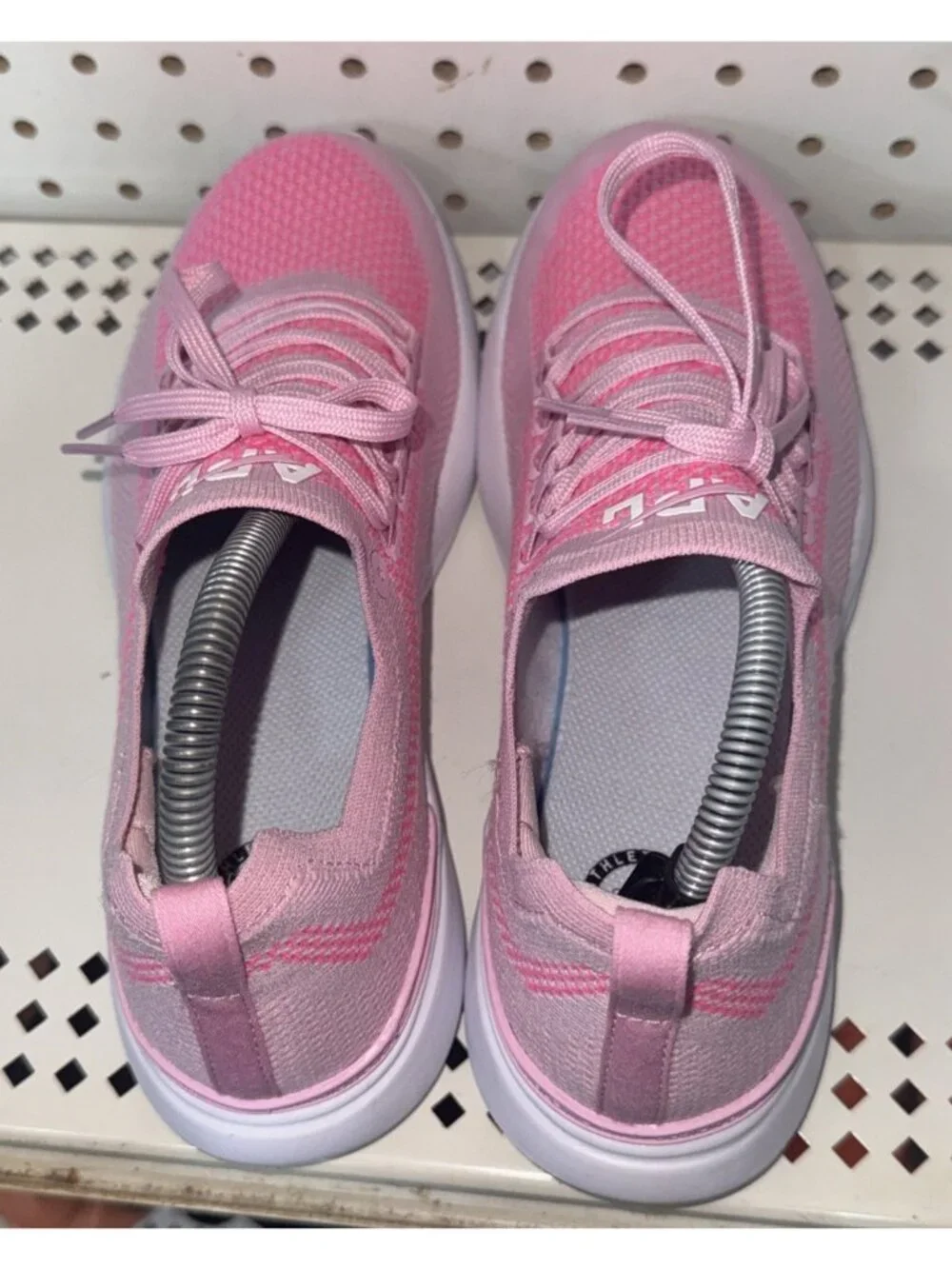 APL Techloom Breeze Womens Athletic Running Shoes Size 9 Pink White